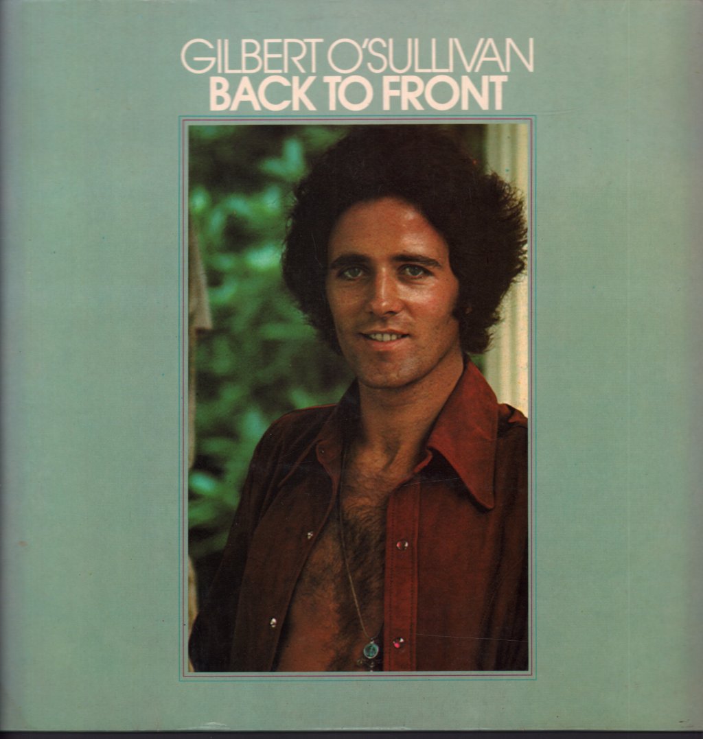 Gilbert O'Sullivan - Back To Front - Lp