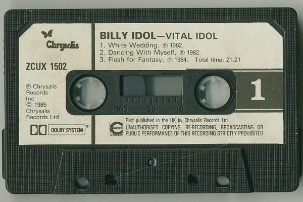 Billy Idol - Vital Idol - Cassette