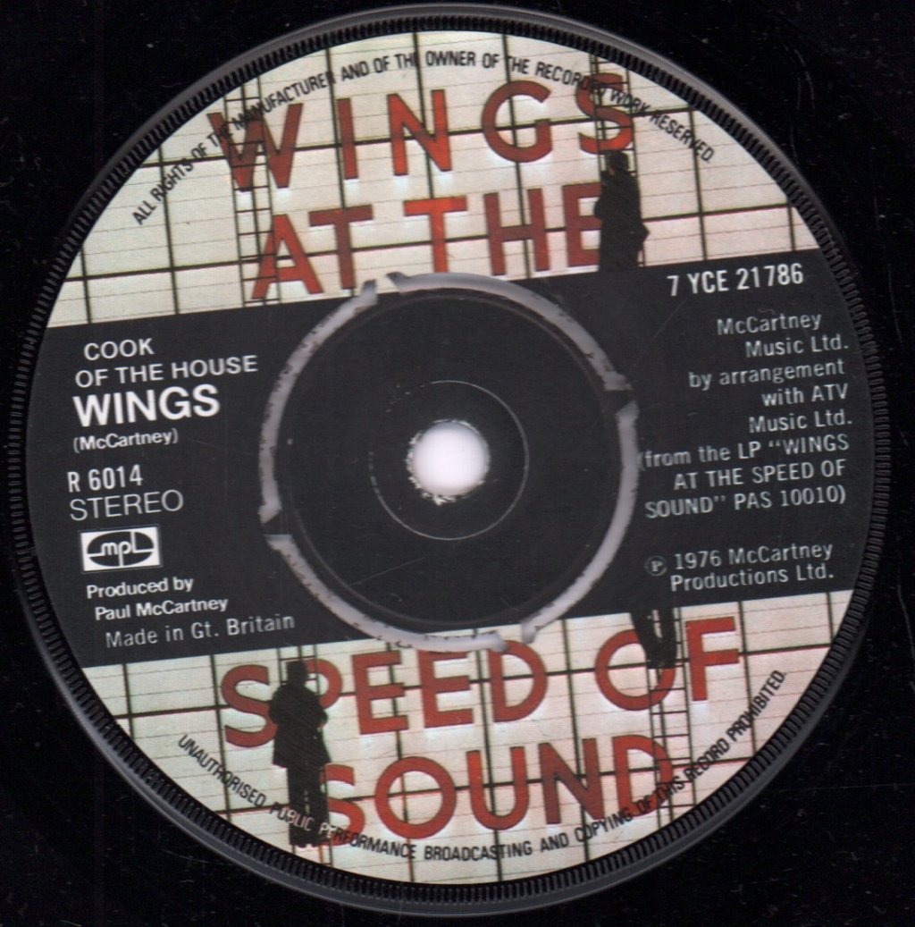 Wings - Silly Love Songs - 7 Inch