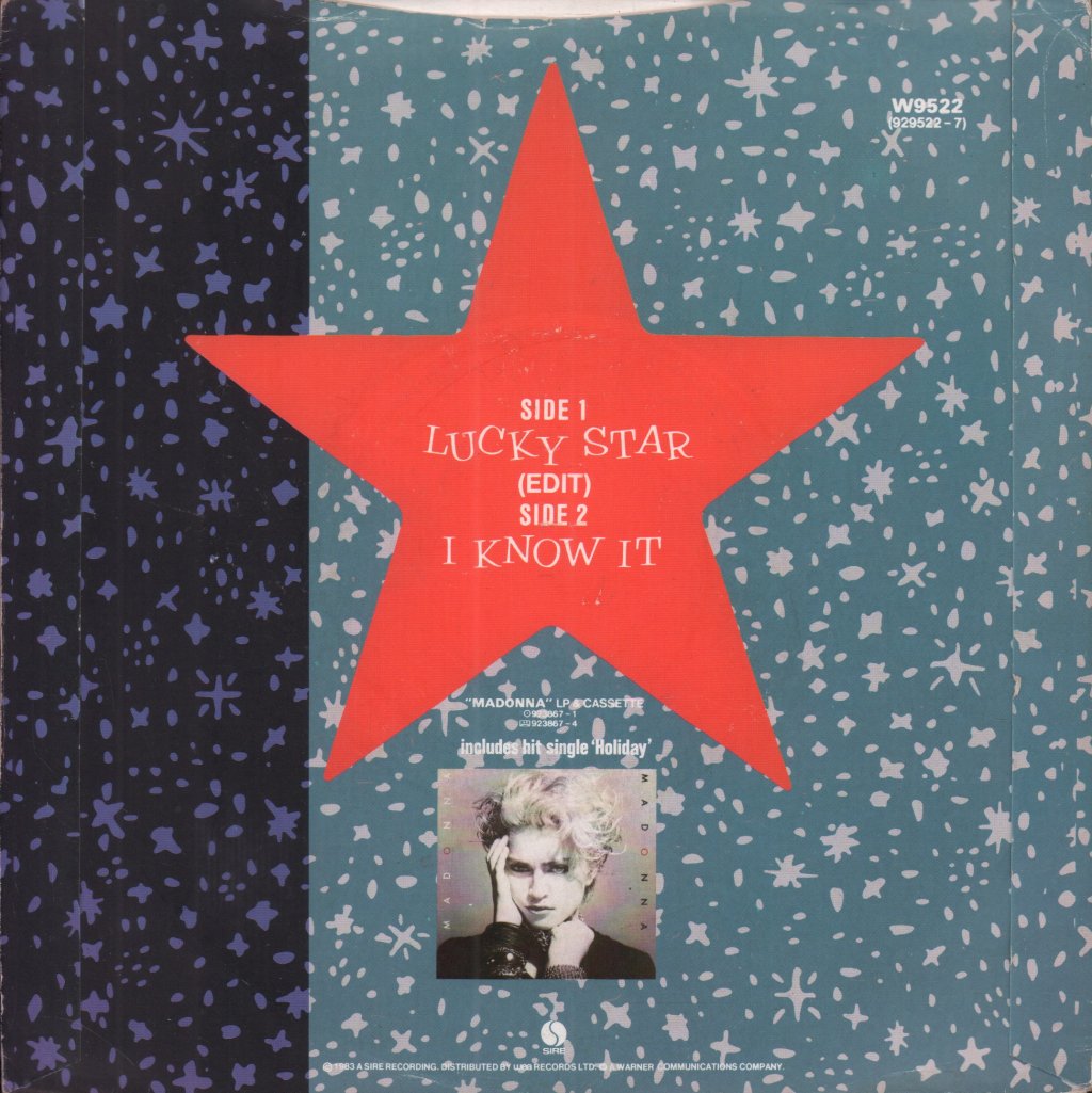 Madonna - Lucky Star (Edit.) - 7 Inch