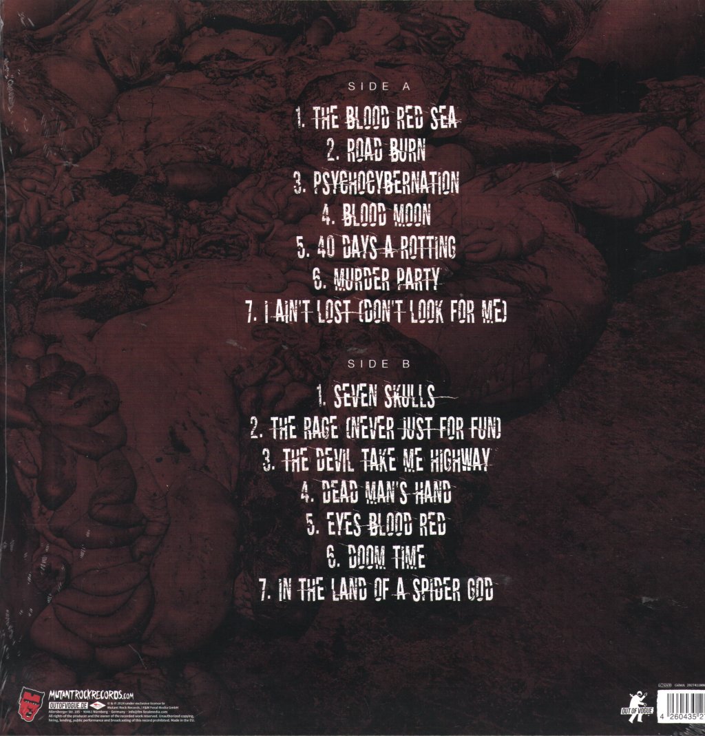 Meteors - 40 Days A Rotting - Lp