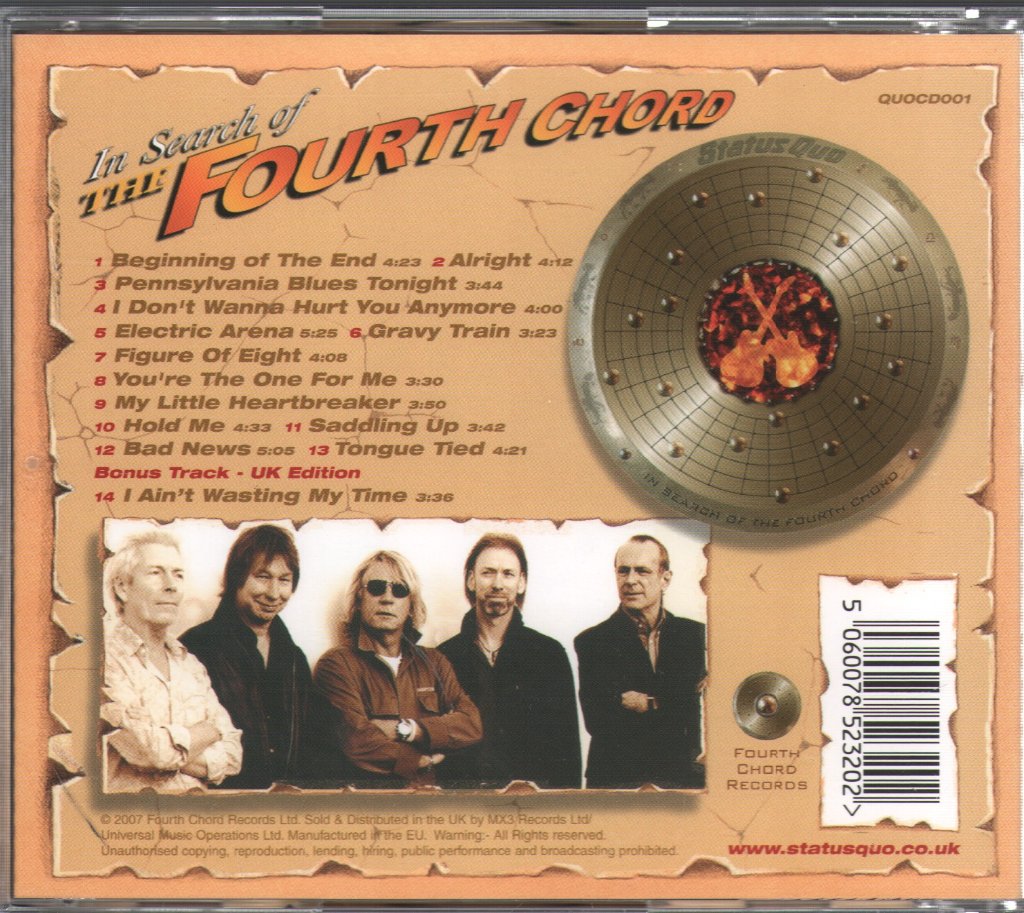 Status Quo - In Search Of The Fourth Chord - Cd
