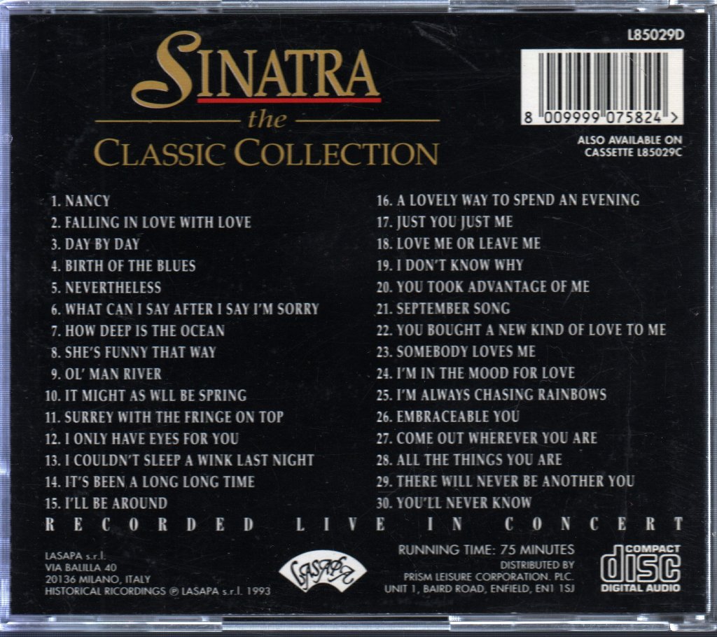 Frank Sinatra - Classic Collection - Cd