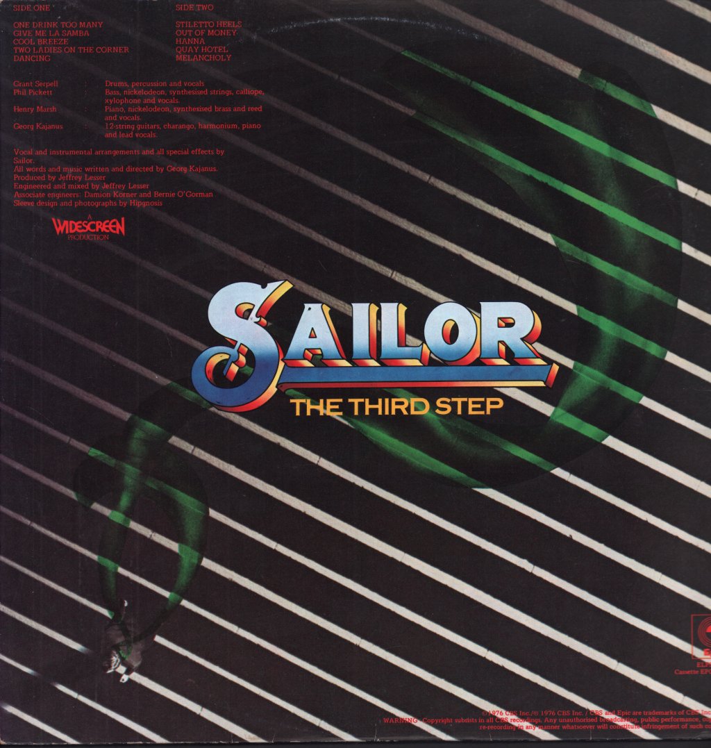 Sailor - Third Step - Lp