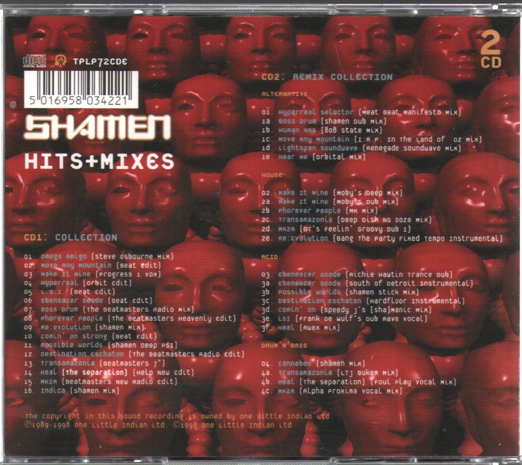 Shamen - Shamen Collection (Hits + Bonus Remix CD) - Cd