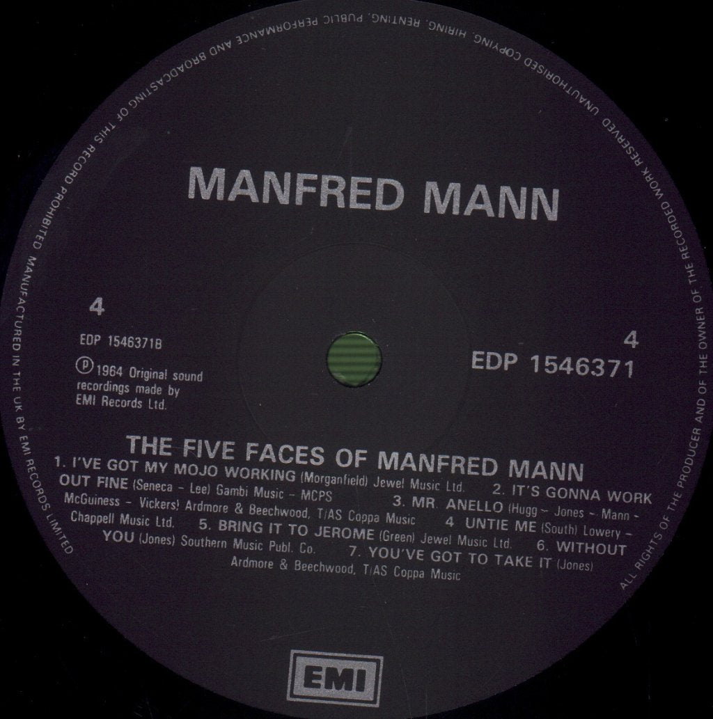 Manfred Mann - Mann Made / The Five Faces Of Manfred Mann - Lp