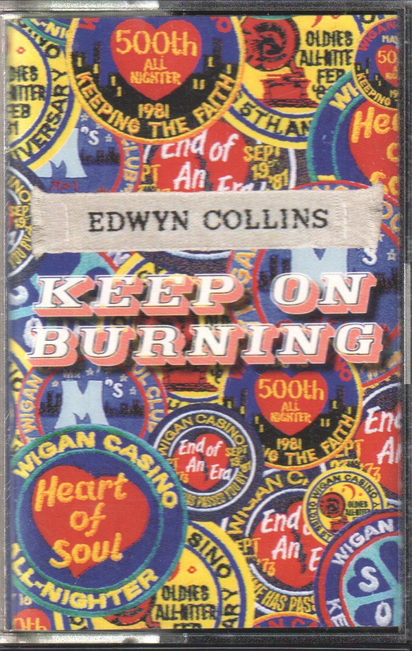 Edwyn Collins - Keep On Burning - Cassette