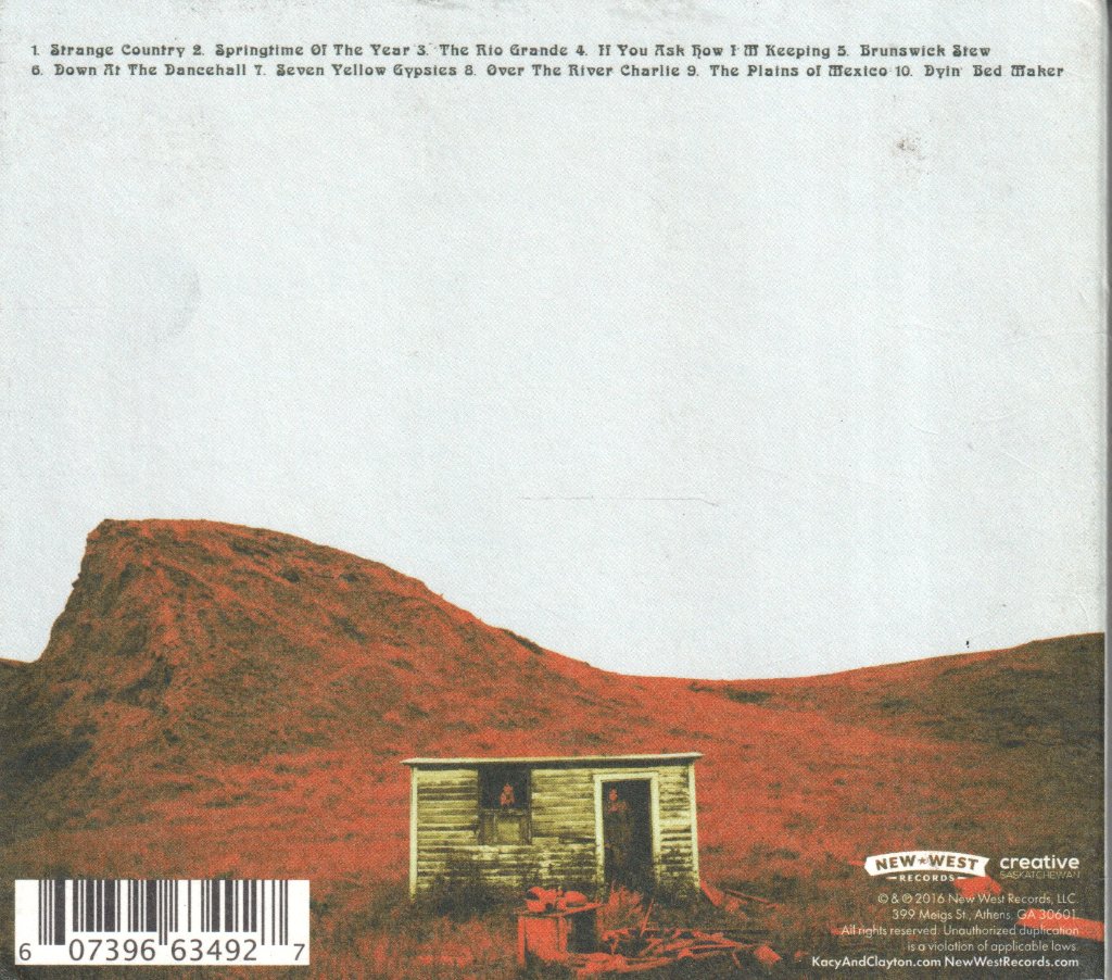 Kacy & Clayton - Strange Country - Cd