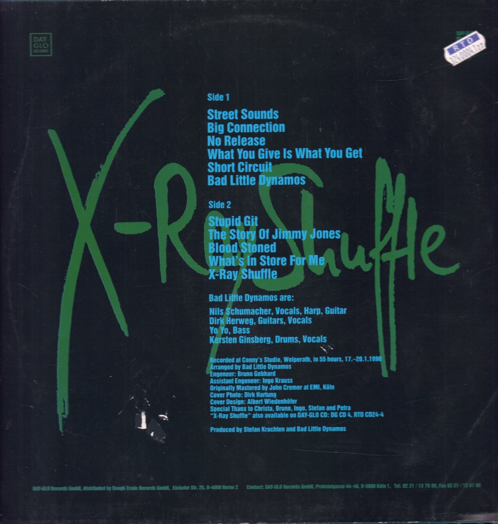Bad Little Dynamos - X-Ray Shuffle - Lp
