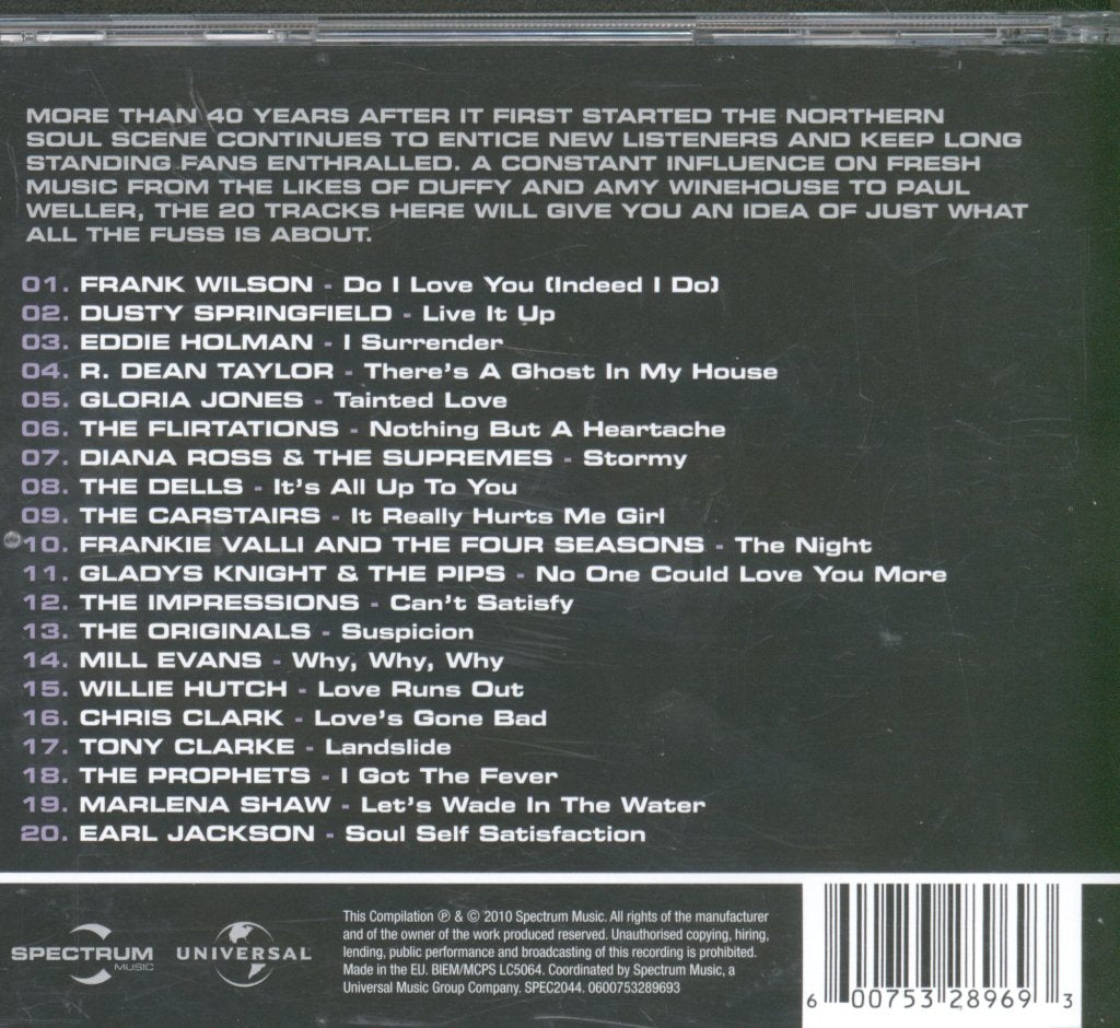 Northern Soul - 20 Original Classics - Cd