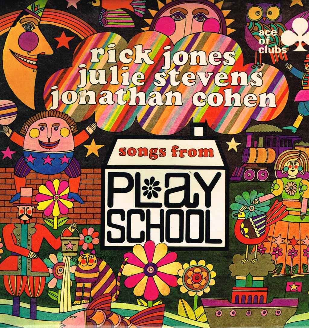 Rick Jones / Julie Stevens / Jonathan Cohen - Songs From Playschool - Lp