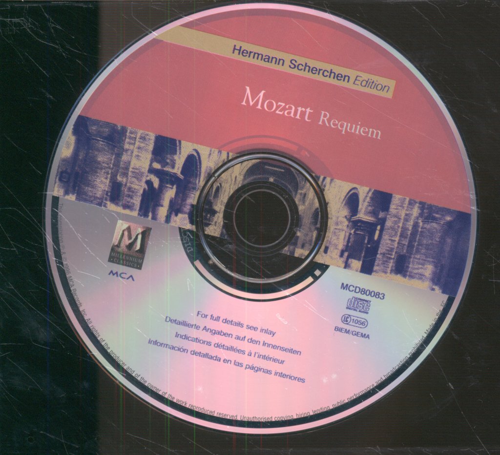 Hermann Scherchen - Mozart Requiem - Cd