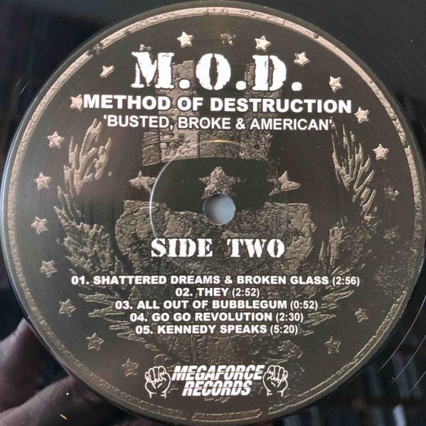 Method Of Destruction - Busted Broke & American - Lp