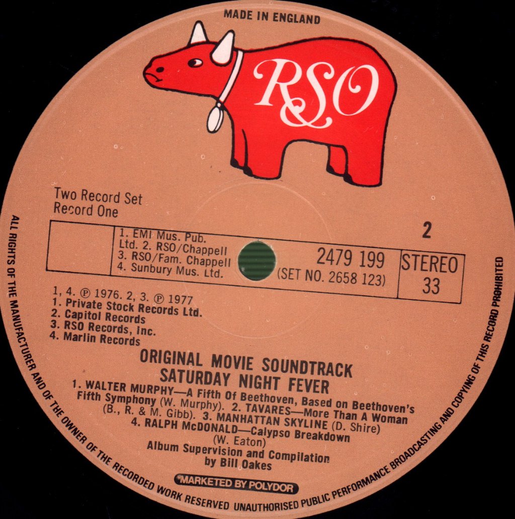 Various Artists - Saturday Night Fever (Original Movie Soundtrack) - Double Lp