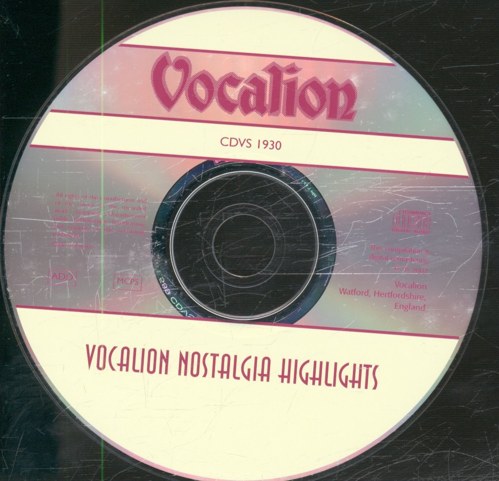 Various Artists - Nostalgia Highlights - Cd