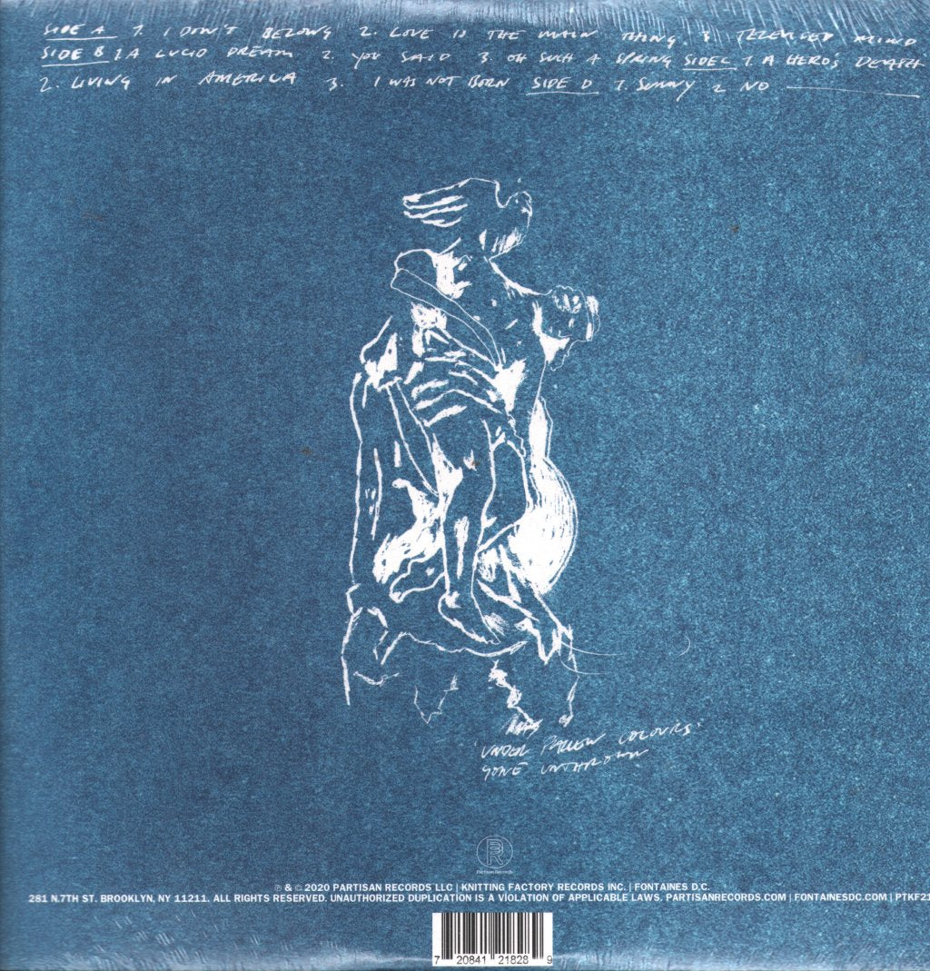 Fontaines D.C. - A Hero's Death - Double Lp
