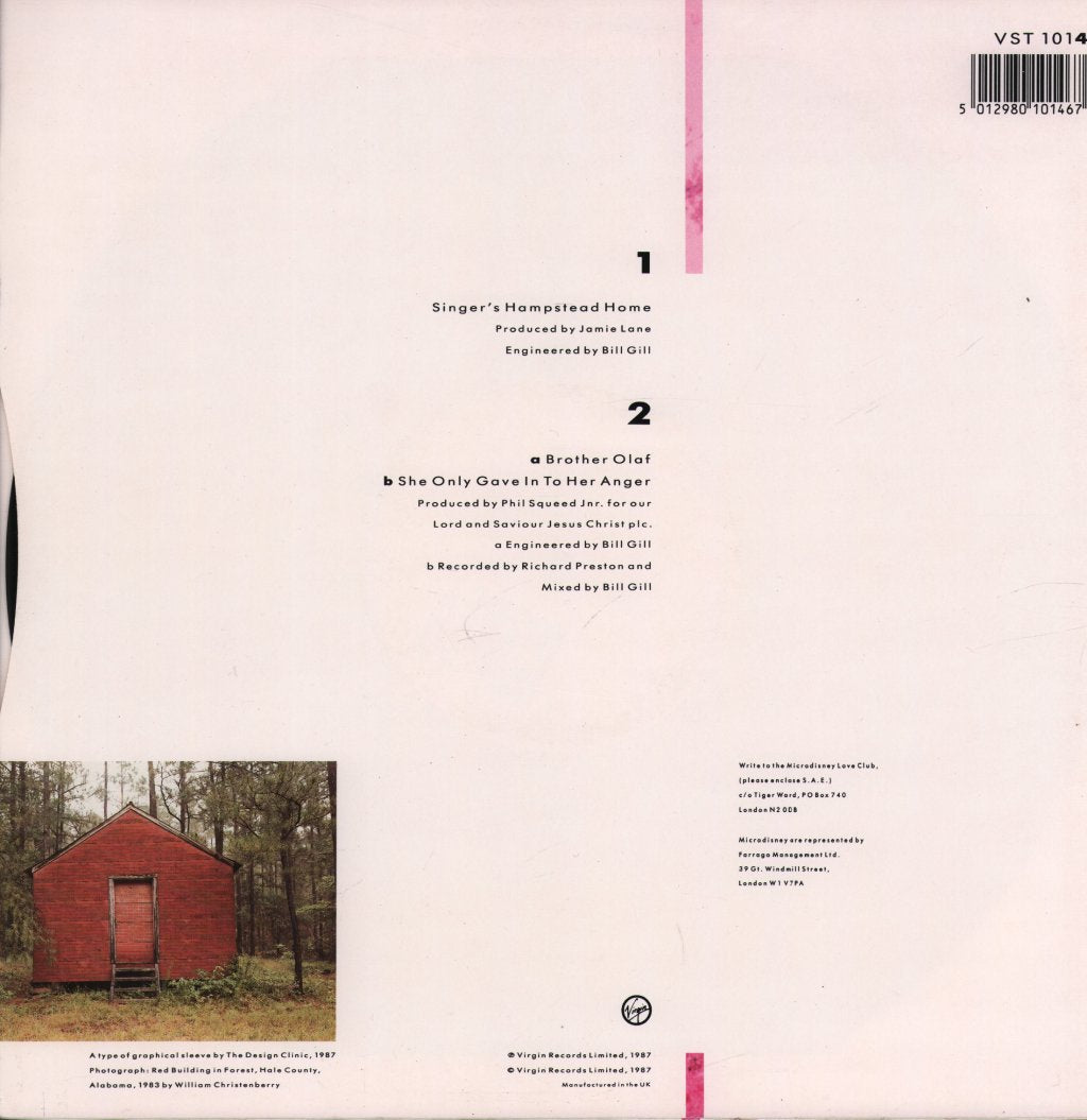 Microdisney - Singer's Hampstead Home - 12 Inch