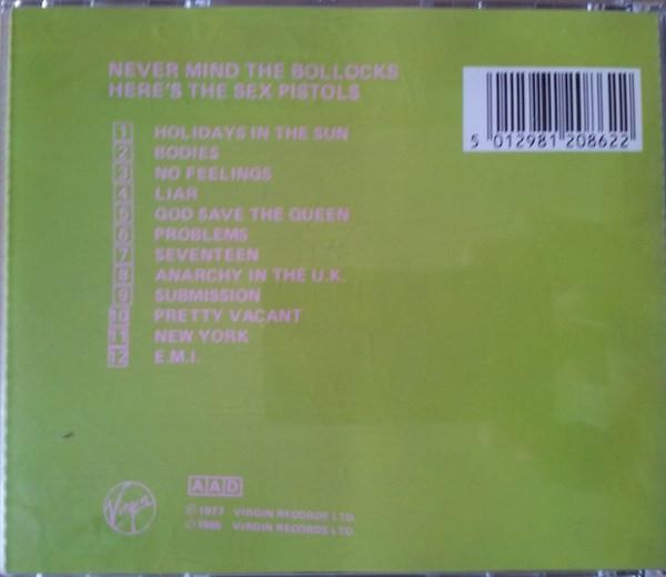 Sex Pistols - Never Mind The Bollocks Here's The Sex Pistols - Cd