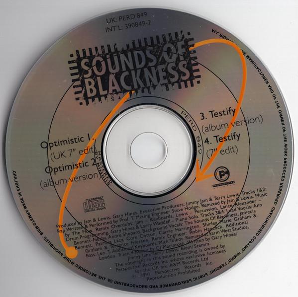 Sounds Of Blackness - Optimistic / Testify - Cd