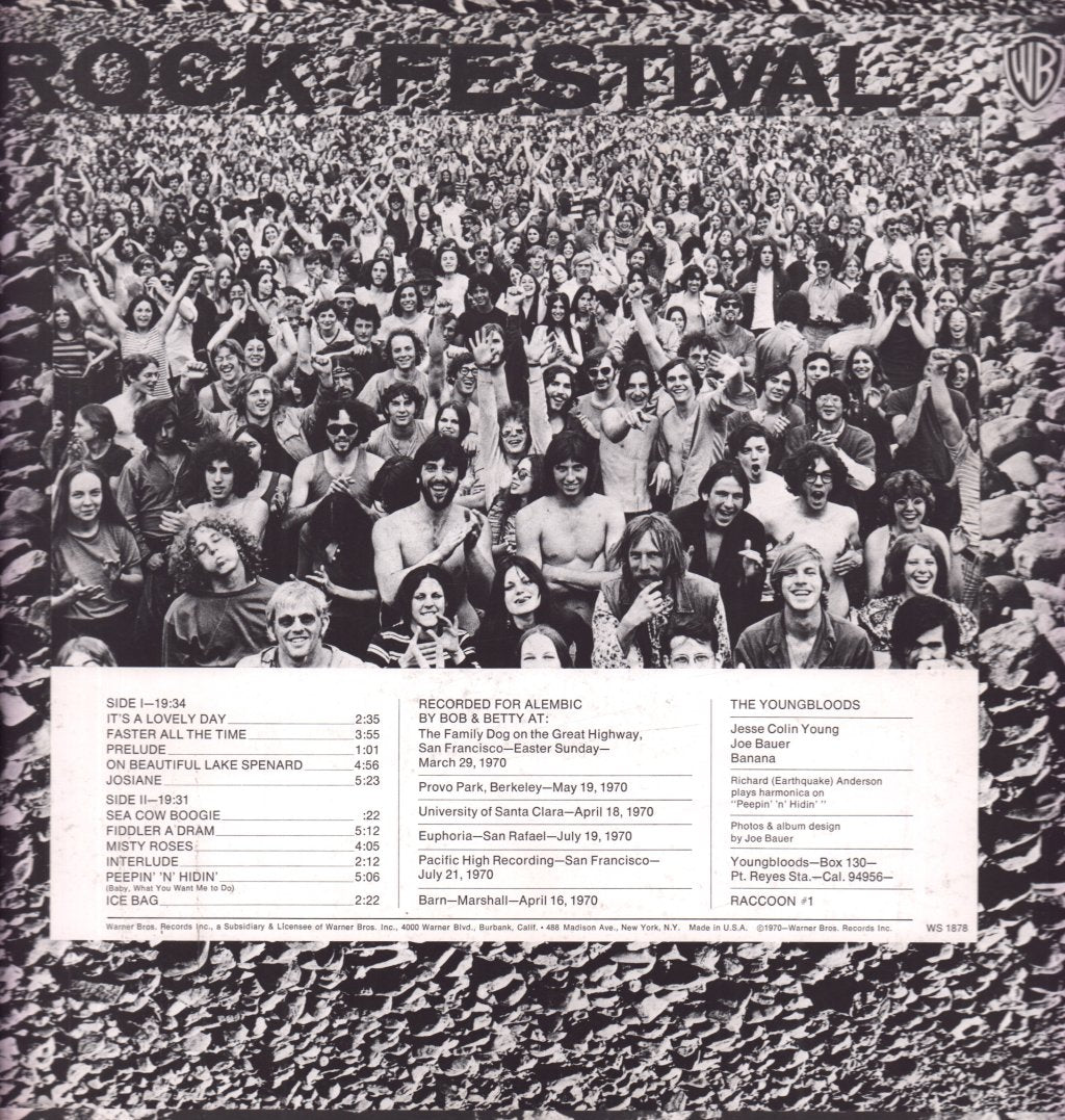 Youngbloods - Rock Festival - Lp