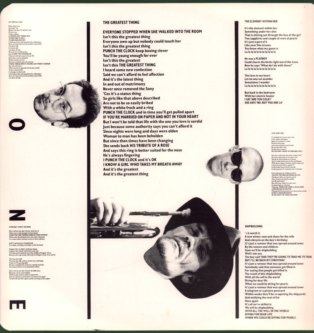 Elvis Costello And The Attractions - Punch The Clock - Lp