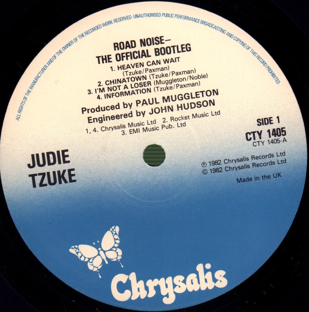 Judie Tzuke - Road Noise - Double Lp