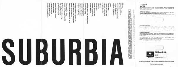 Pet Shop Boys - Suburbia EP - Cassette