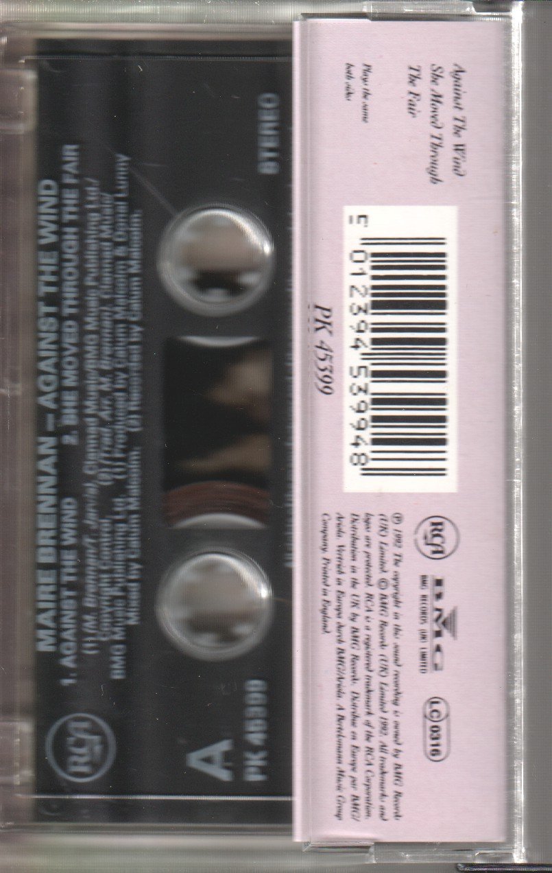 Maire Brennan - Against The Wind - Cassette