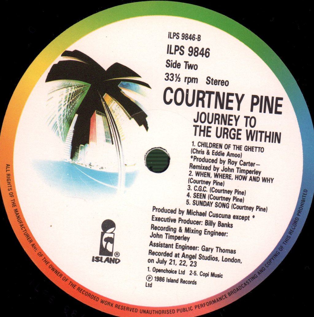 Courtney Pine - Journey To The Urge Within - Lp