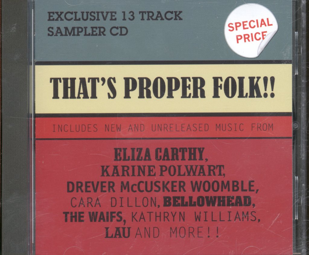 Various Artists - That's Proper Folk - Cd