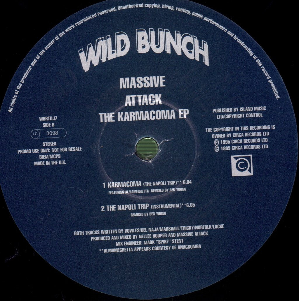 Massive Attack - Karmacoma EP - Double 12 Inch