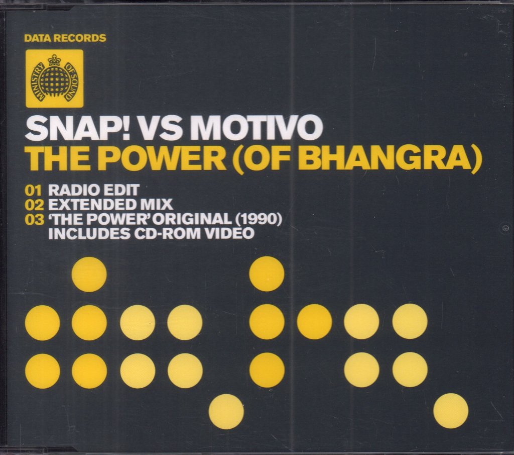 snap vs motivo - Power Of Bhangra - Cd