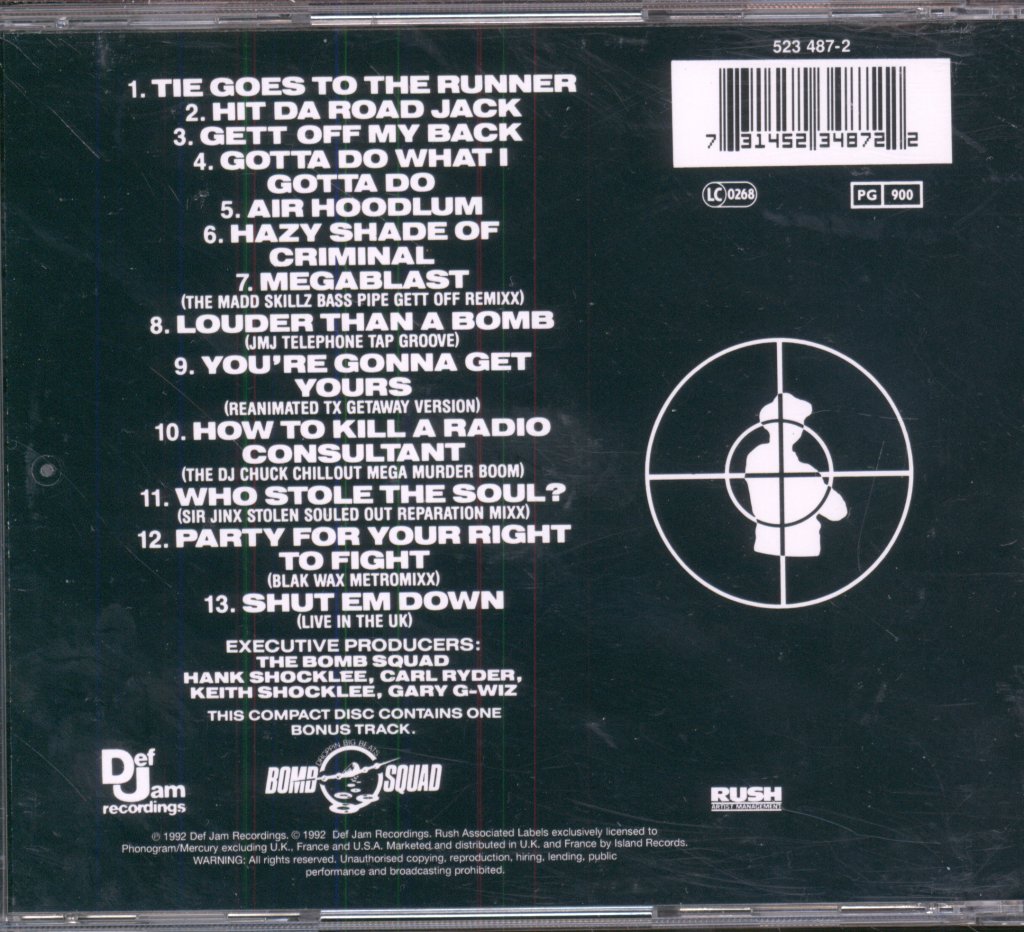 Public Enemy - Greatest Misses - Cd
