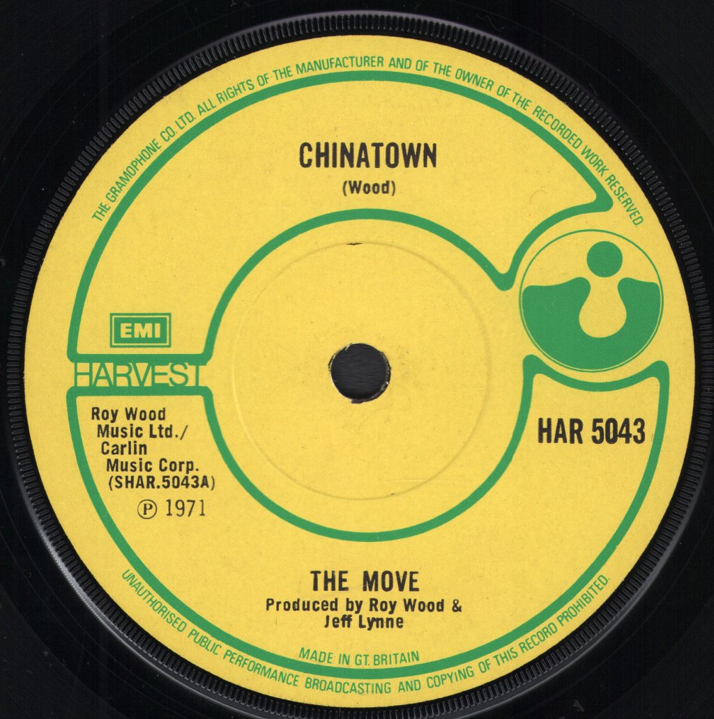 Move - Chinatown - 7 Inch