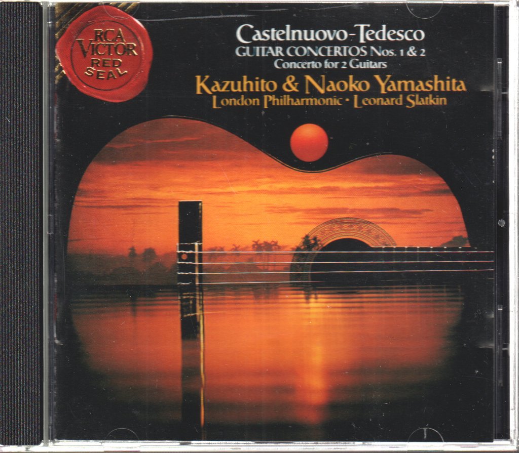 Kazuhito Yamashita, Naoko Yamashita, London Philharmonic Orchestra - Castelnuovo-Tedesco - Guitar Concertos Nos. 1 & 2; Concerto For 2 Guitars - Cd