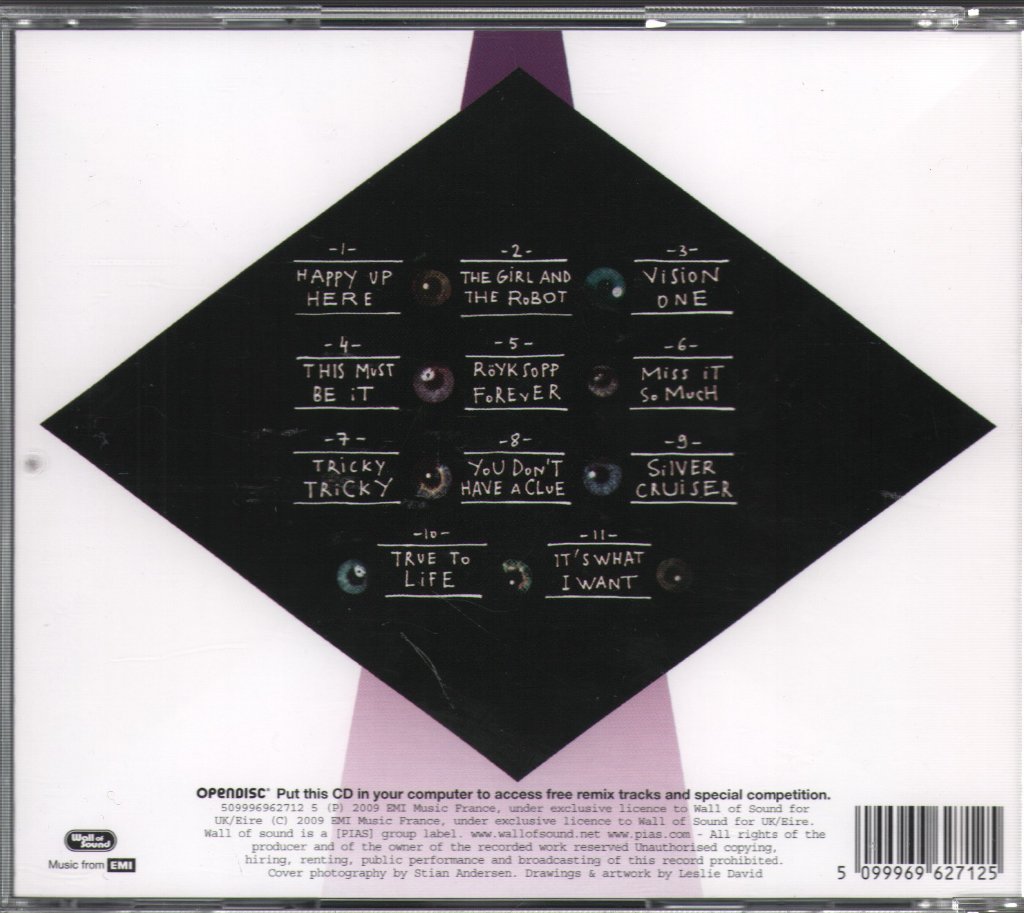 Röyksopp - Junior - Cd