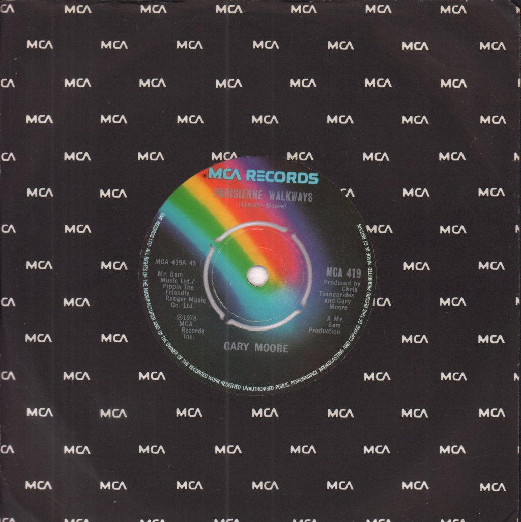 Gary Moore - Parisienne Walkways - 7 Inch