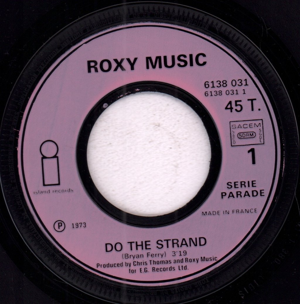 Roxy Music - Do The Strand - 7 Inch