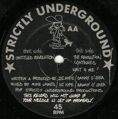 Tigers In Space - Untitled Revolution - 12 Inch