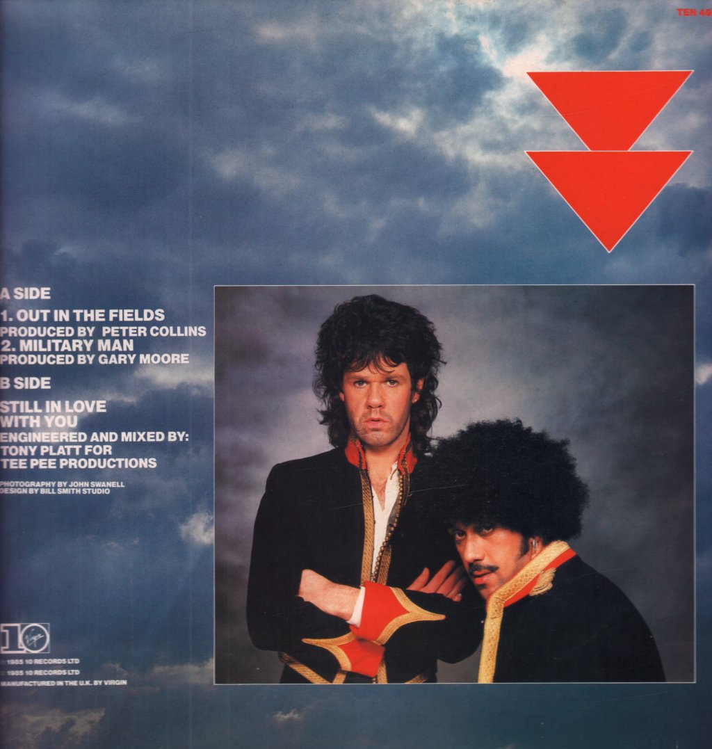 Gary Moore And Phil Lynott - Out In The Fields - 12 Inch