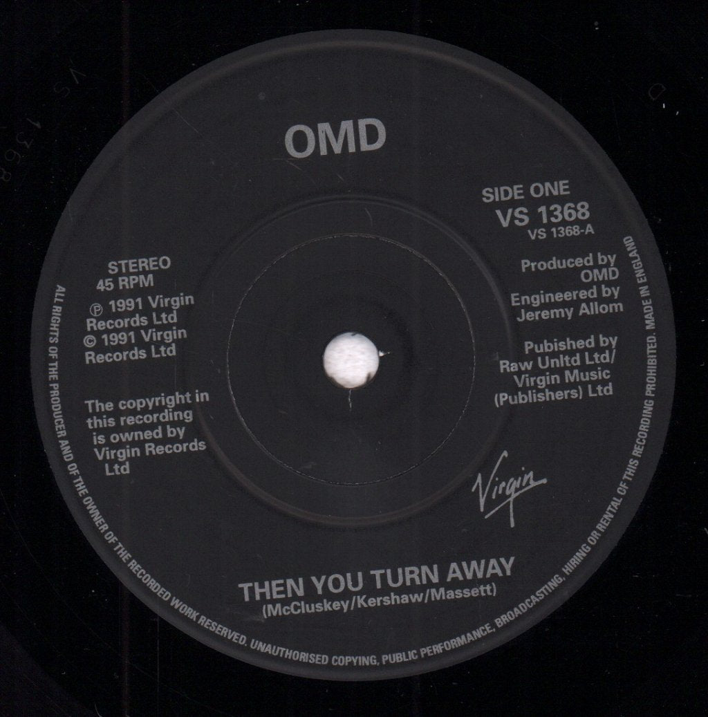 OMD - Then You Turn Away - 7 Inch
