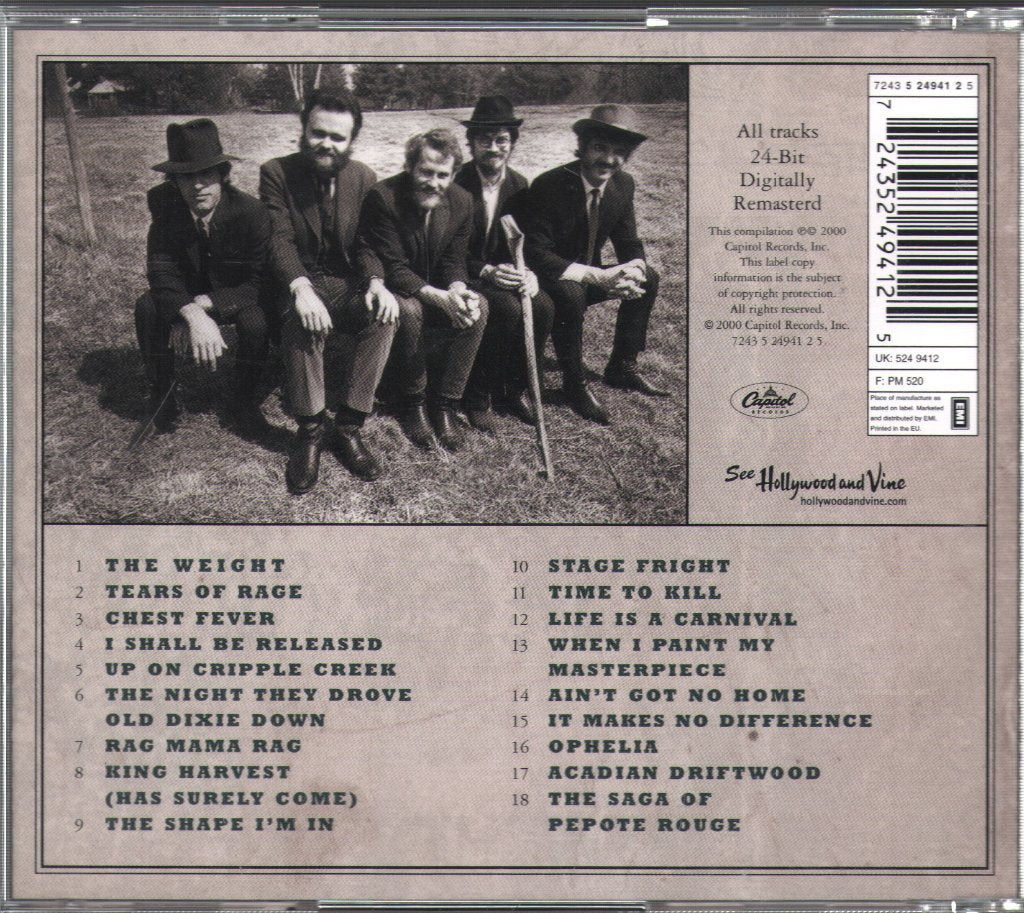Band - Greatest Hits - Cd