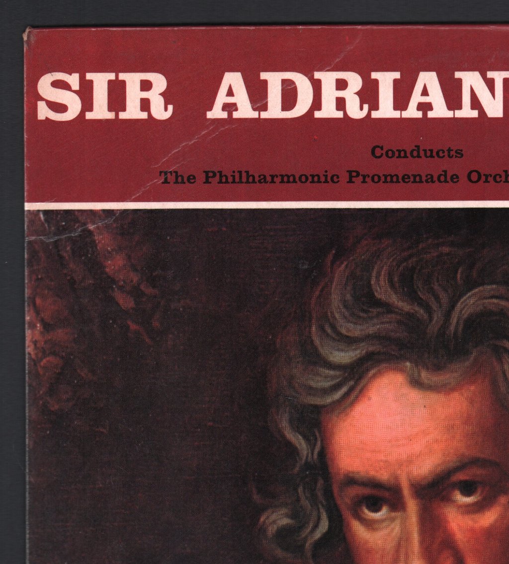 Sir Adrian Boult / Philharmonic Promenade Orchestra Of London - Beethoven Symphony No.7 in A - Lp