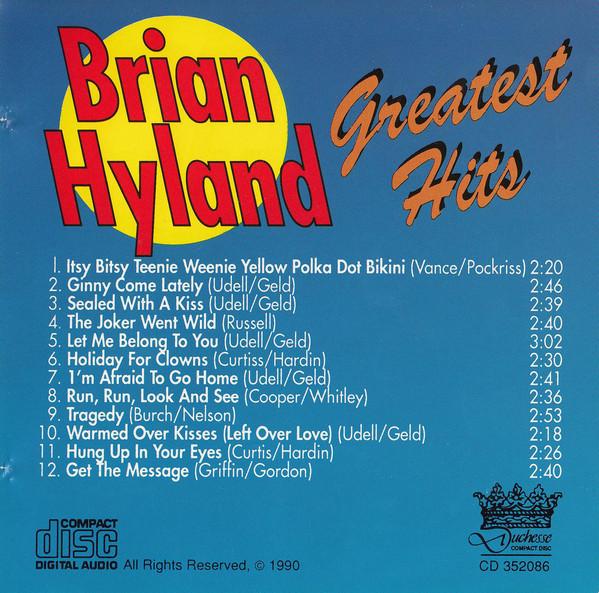 Brian Hyland - Greatest Hits - Cd