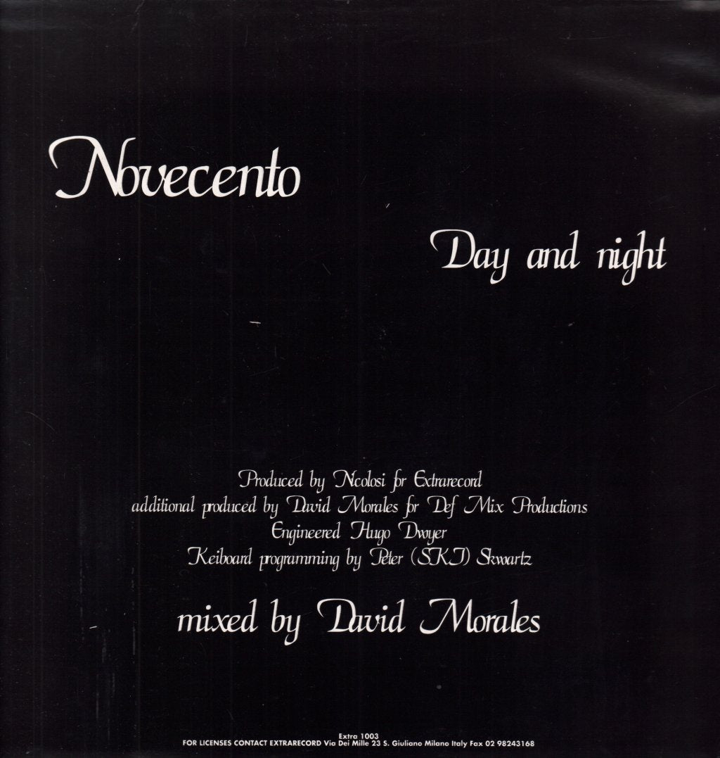 Novecento - Day And Night - 12 Inch