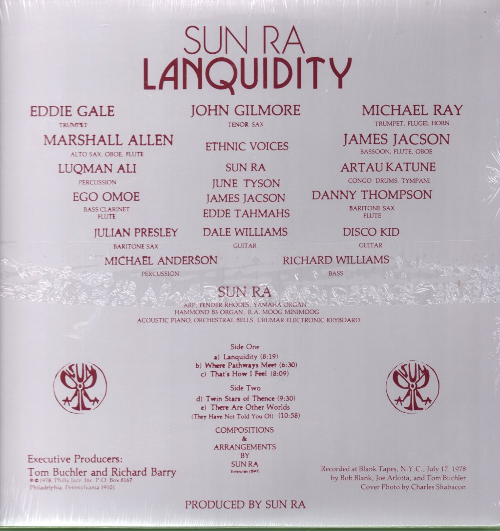 Sun Ra - Lanquidity - Lp
