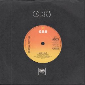 Johnny Mathis - One Love - 7 Inch