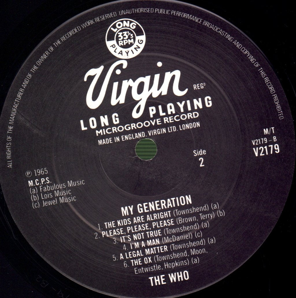 Who - My Generation - Lp