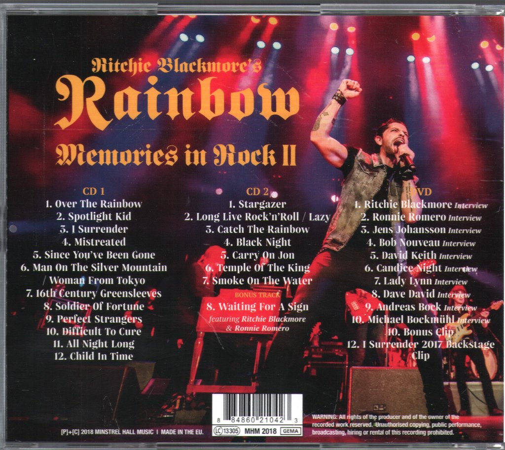 Rainbow - Memories In Rock II - Cd Set