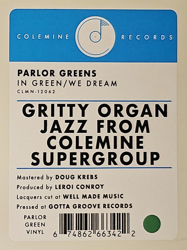 Parlor Greens - In Green / We Dream - Lp